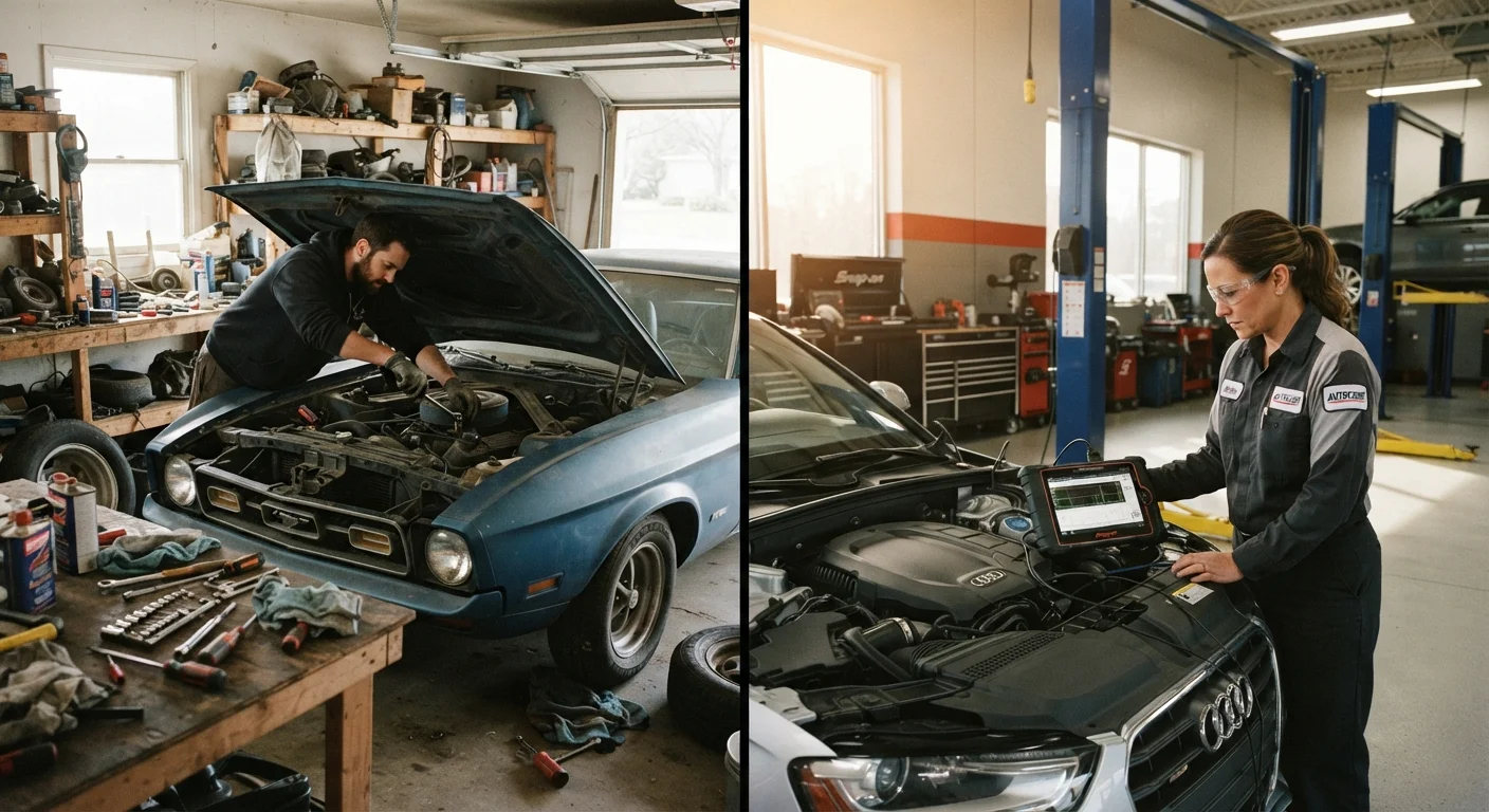 DIY Car Maintenance vs. Taking It to a Mechanic