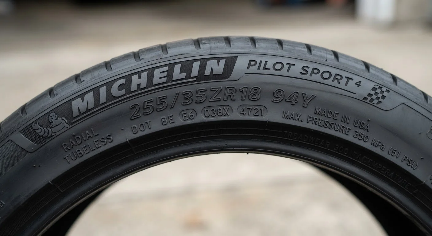 How to Read a Tire Sidewall