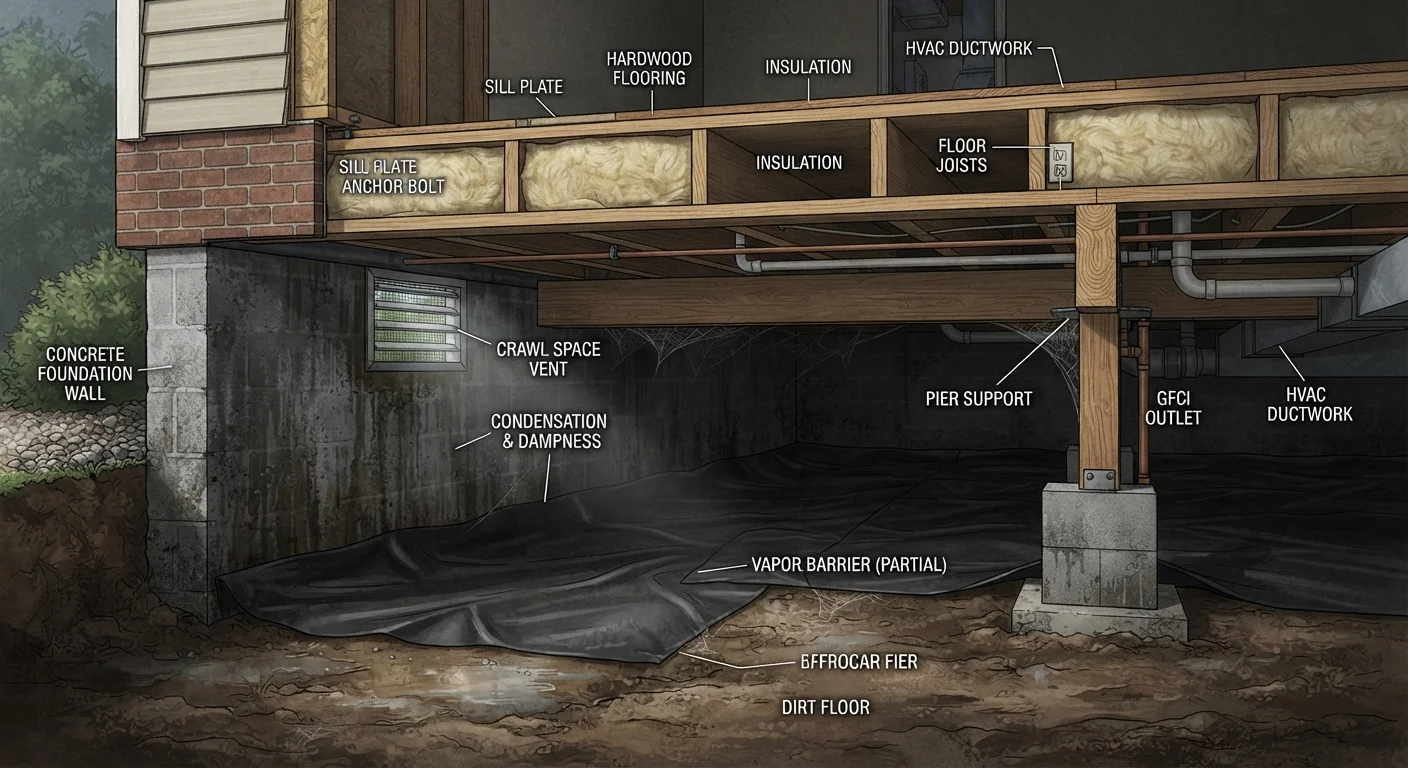 Keeping a Crawl Space Dry: What Goes Wrong and Why It Matters
