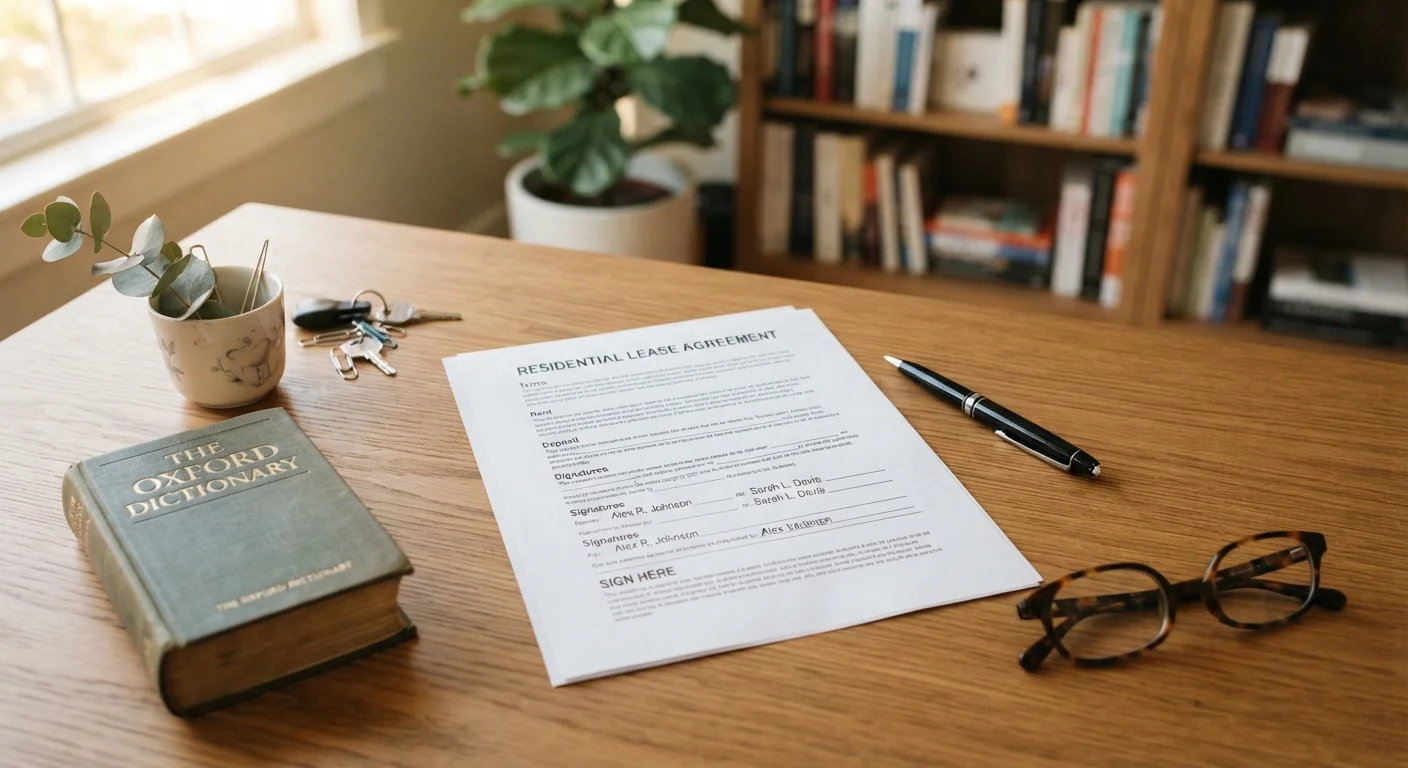 Key Renting Terms Defined: A Plain-Language Glossary for Tenants