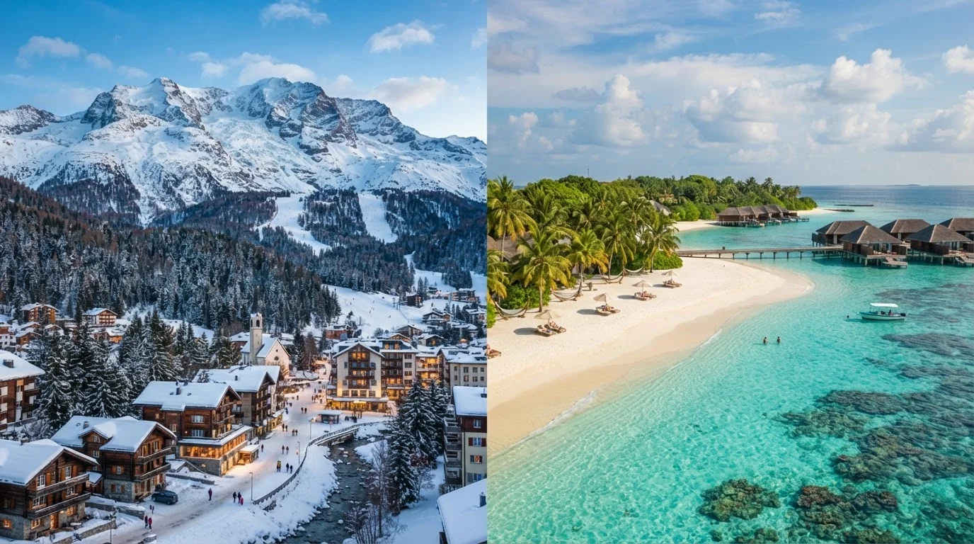 Mountain Town vs. Beach Resort: Choosing the Right Vacation Setting for Your Travel Style