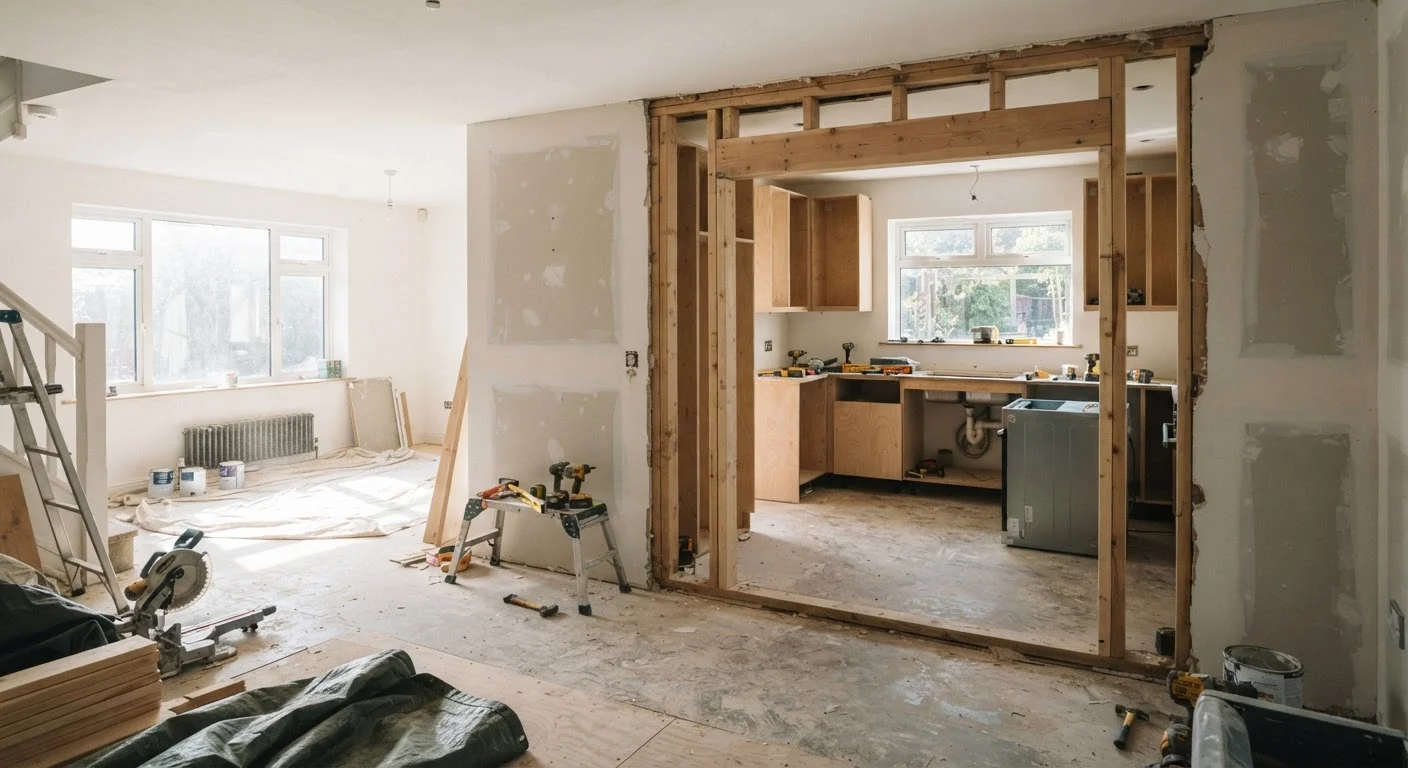 Open-Plan Living: What Removing Interior Walls Actually Involves