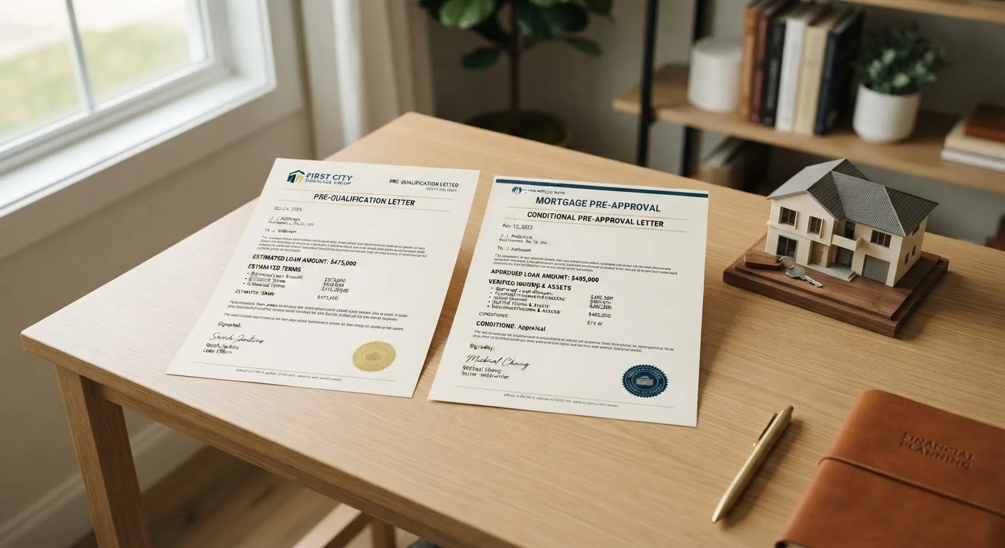 Pre-Qualification vs. Pre-Approval: Why the Difference Matters