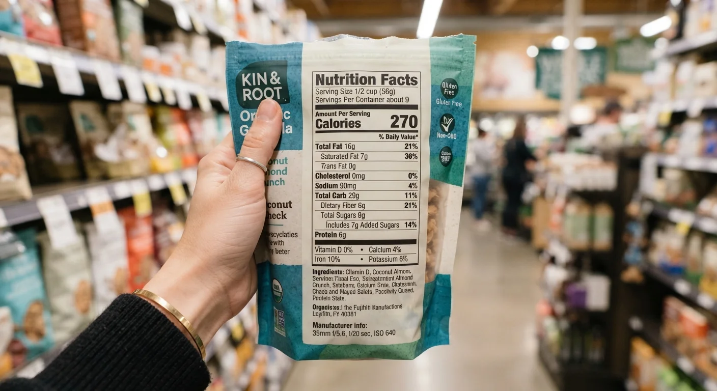 Reading a Nutrition Facts Label Without Getting Lost