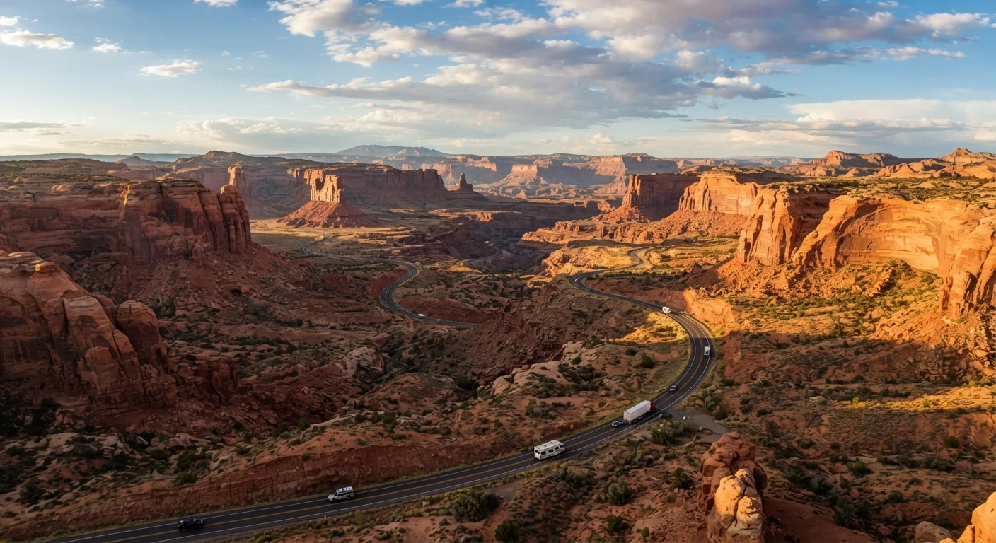 Road Trip Routes Across the American Southwest