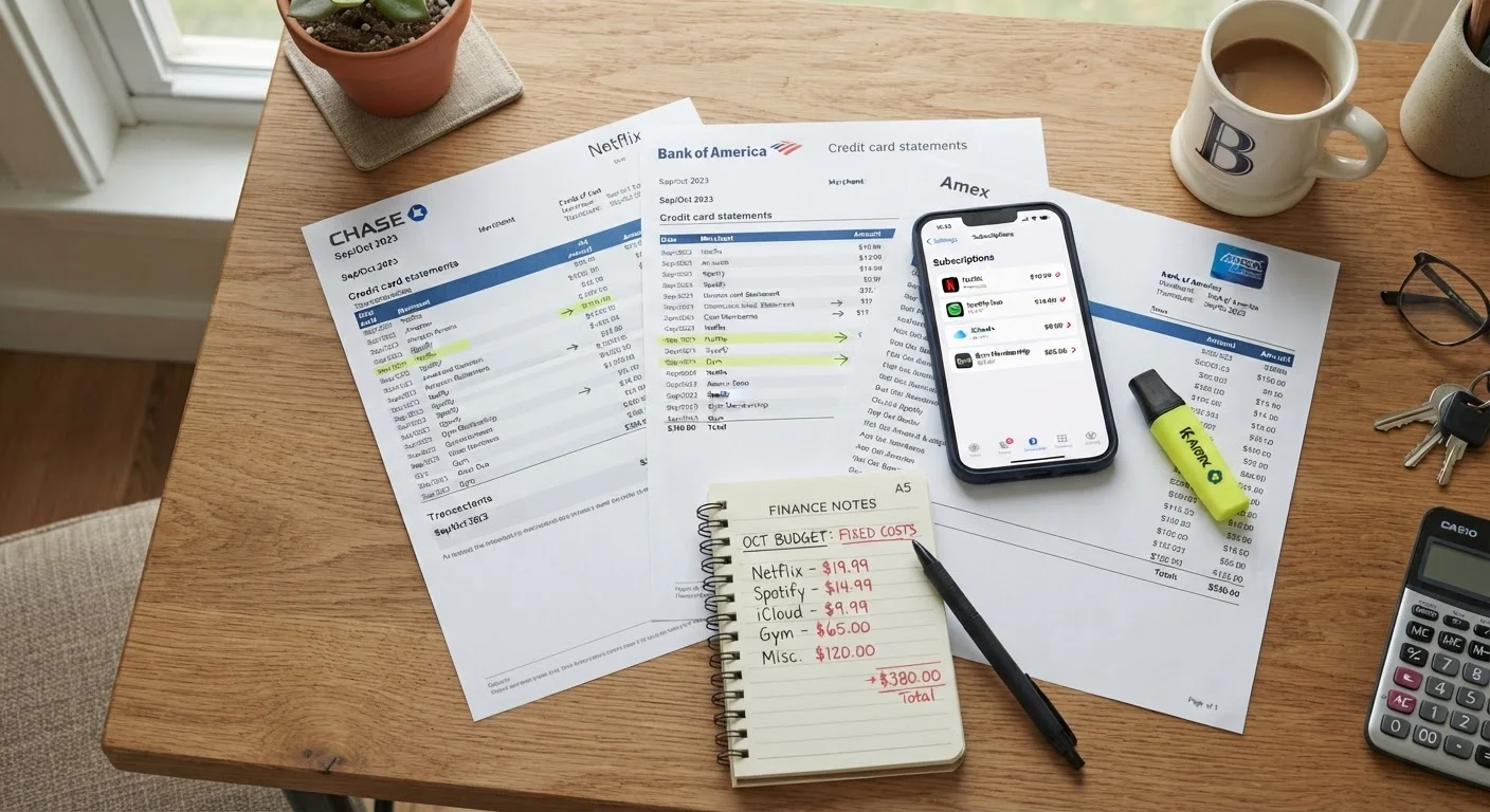 Subscription Creep: Spotting the Silent Budget Drain
