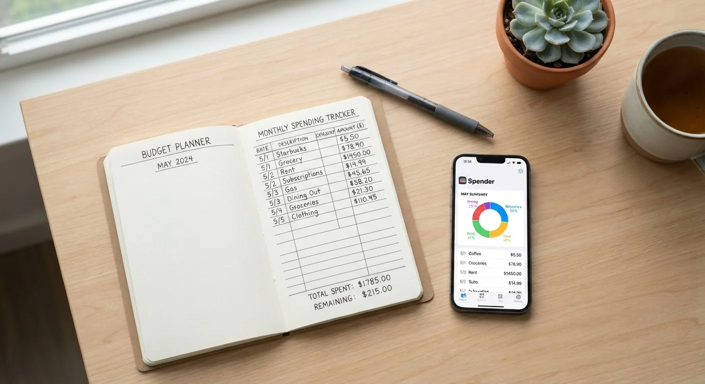 Tracking Spending by Hand vs. Using an App: What Actually Works?