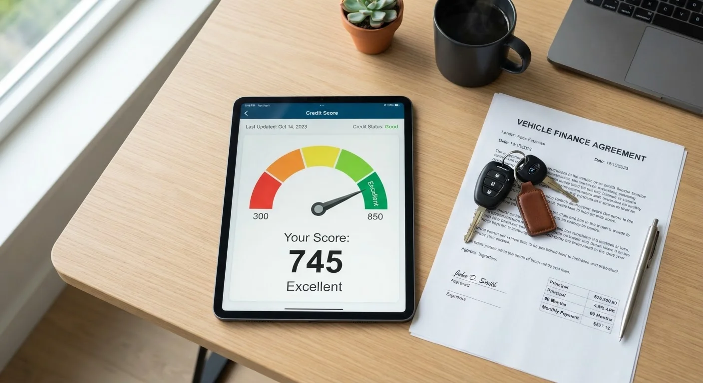 What Your Credit Score Does to Your Auto Loan