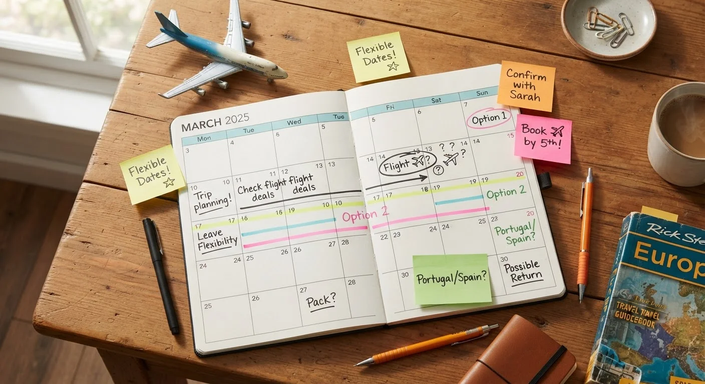Why Flexible Travel Dates Save You More Than You'd Expect